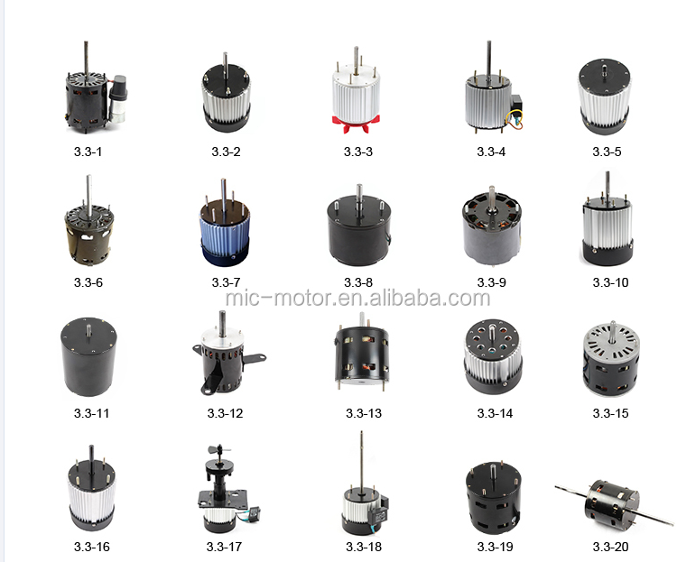 Single Phase Shaded Pole Induction Electric Fan Motor