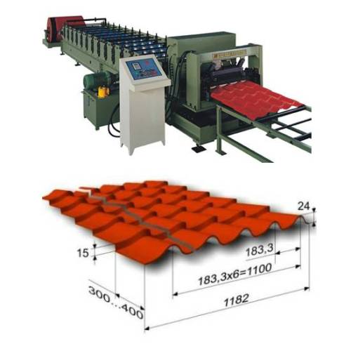 Glazed Tile Forming Machine