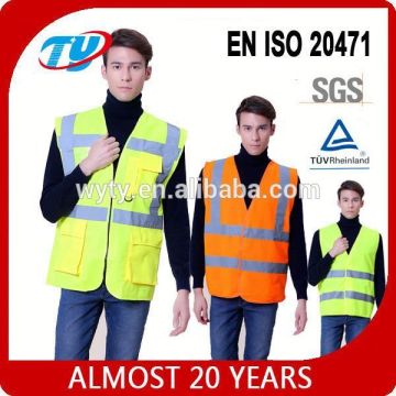 hi viz disposable safety vest