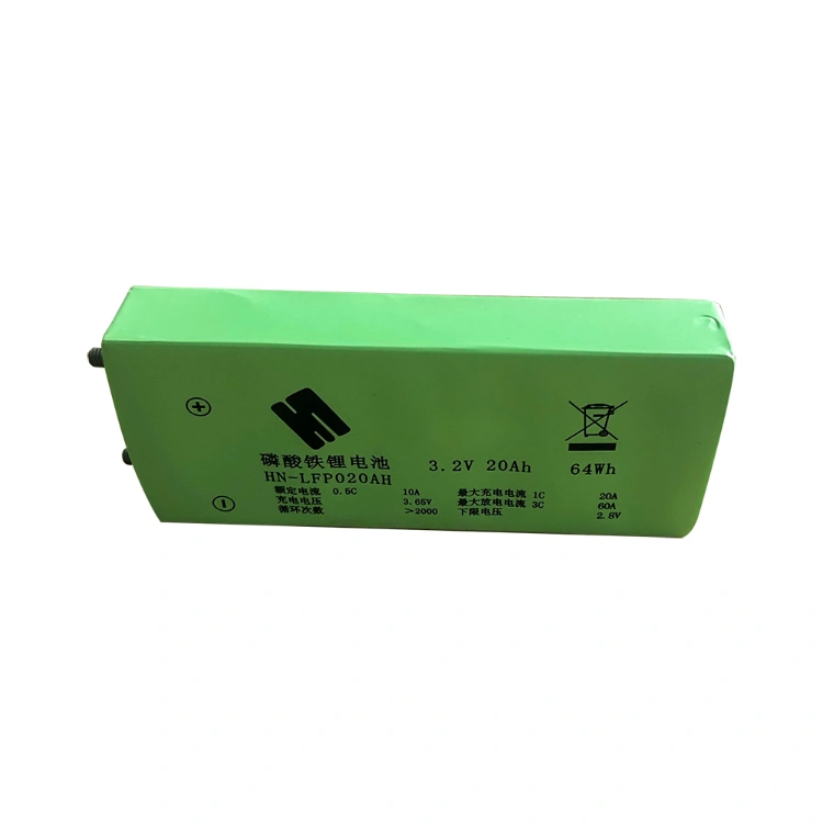 Factory Sale High Discharge Rate 3.2V 20ah Lithium Iron Phosphate LiFePO4 Prismatic Battery Cell with Aluminum Case