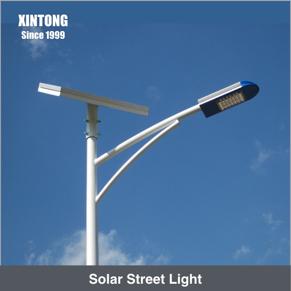 100w motion sensor solar street light charge control with photocell