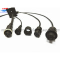 Conector impermeable moldeado para M8, M12