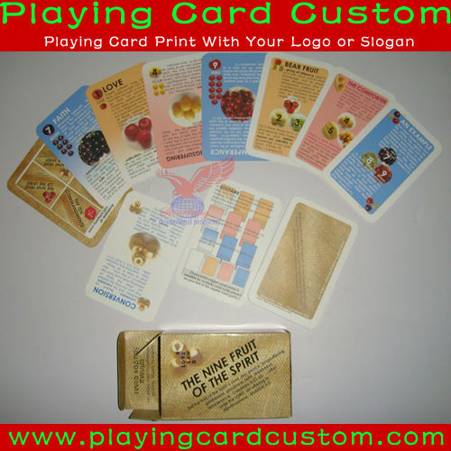 Custom Large Size Playing Cards