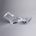 Manekin Kaki Clear Crystal Acrylic yang dibuat khas