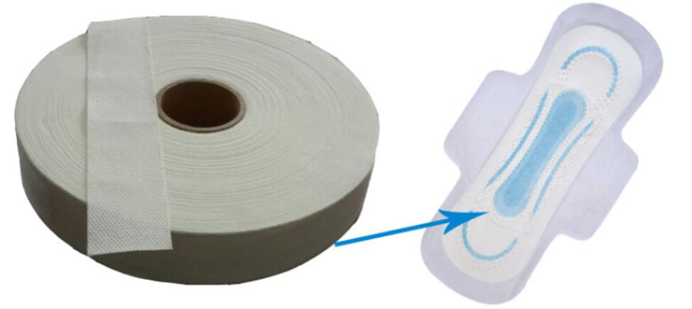 Rapid absorption embossed airlaid paper , airlaid paper for sanitary pad