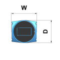 Линейный фильтр для обработки воздуха с компрессором воздуха с компрессором