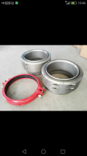 Hose coupling for big layflat hose