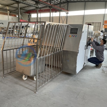 Henger Automatic Trolley Washer: Wheel Bin Cleaning Jet Washer Machine
