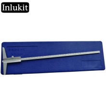 0-300mm Carbon Steel Depth Micrometer with Vernier Scale: Precise Measurement Tool