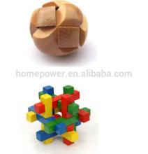 New Design Wooden Puzzle Boxes Chinese Educational Magic Toys Wooden Gift Box