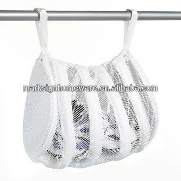 Mesh Sneaker Wash Bag with Hanging Loops