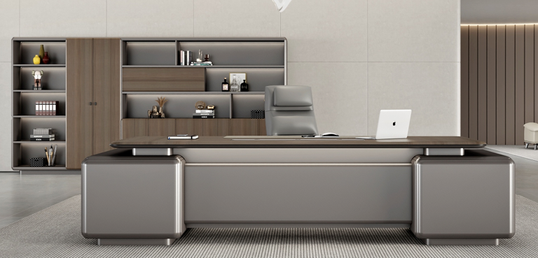 Mesa executiva moderna de formação de vácuo Modern Vacuum Forming Executive Desk