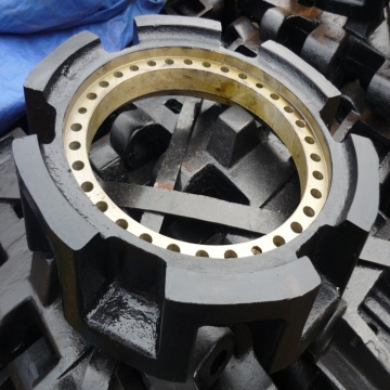 Hitachi KH125 sprocket crawler crane undercarriage parts