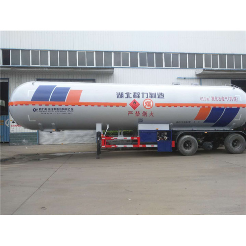 61.9 cubic propane gas transport semi-trailer