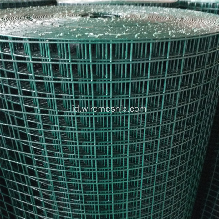 PVC Dilapisi Hijau Dilas Wire Mesh Roll