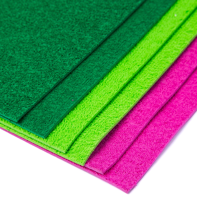 High quality insulation flower colorful glitter eva craft foam sheets