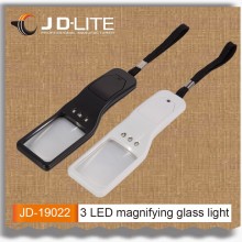 3 LED magnifying glass with LED light Promotional Gift