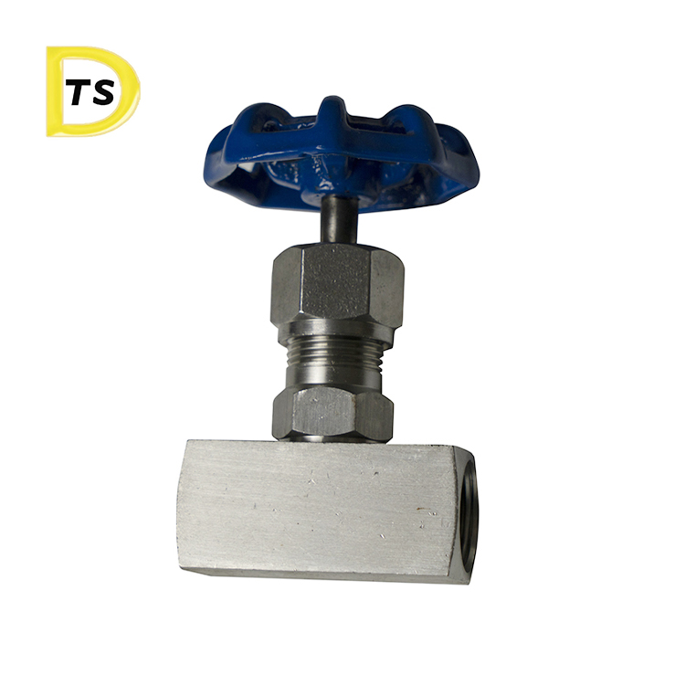 Finely Processed Threaded instrument Straigh Globe Brass Needle Valve Type