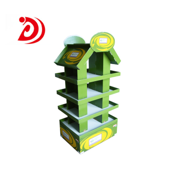 Food cardboard display stand