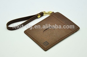 school student id card holder with clasp