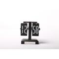 Flip Down Desk Modern Clock Metal