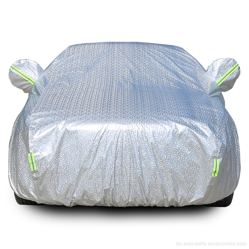 Cortina protectora de automóvil gris barato de algodón de pvc