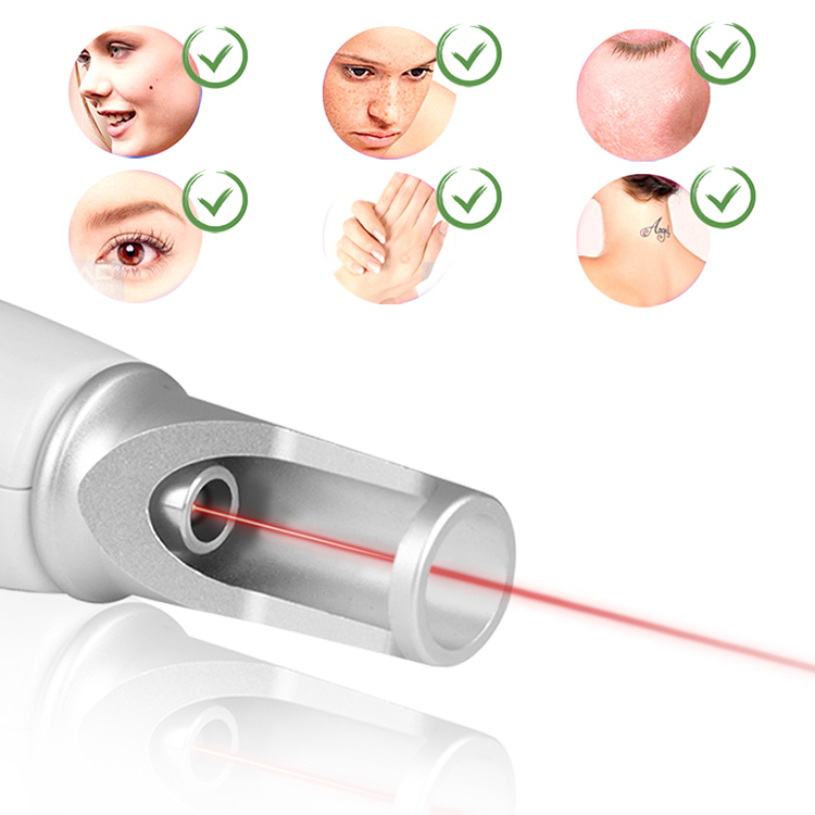 Portable blue/red light tattoo mole freckle removal  picosecond laser pen