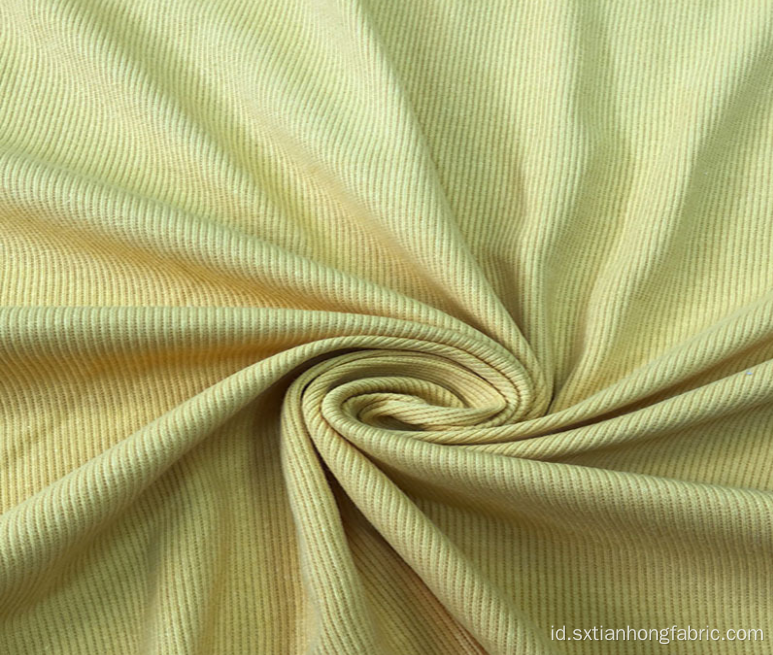 100% Cotton Rib Fabric 26s