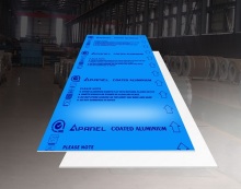 Glossy Lagoon Aluminum Sheet Plate 1.6mmThick 5052 H32