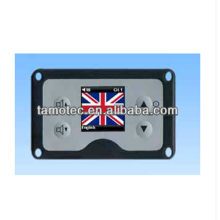 GPS triggered audio video tour entertainment on buses