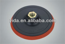red polishing pad with velcro