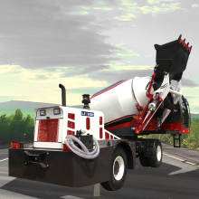 Concrete Mixer Truck Cement Mixer With Pump
