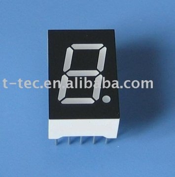 1.50" single digit red LED digit display