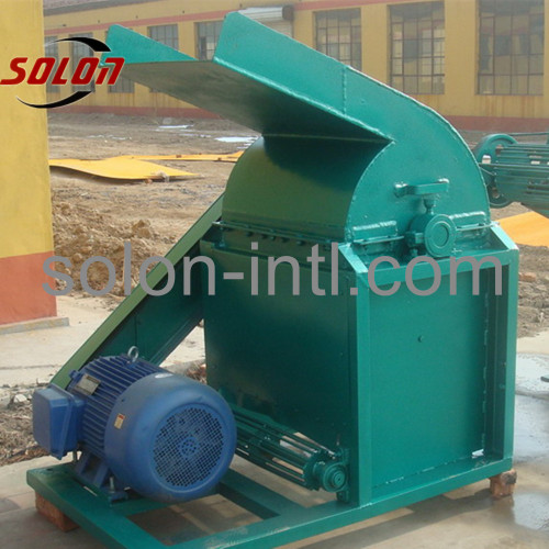 High Capacity Wood Pallet block Crusher timber Machine