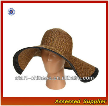 Women paper straw hats/straw sun hats