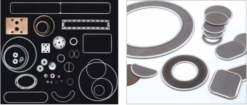 spin pack filters and gaskets