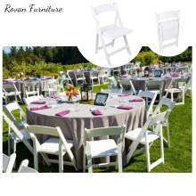 RTS TOP Outdoor Wedding Plastic Folding Chairs for Hotels