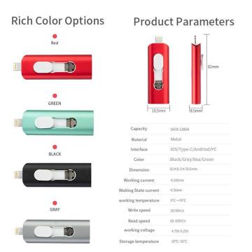 IOS interface Micro USB interface Usb Flash Drive