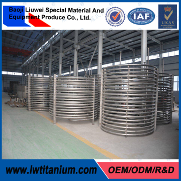 Hot Sale ASTM B265 Titanium Tube Coiled Price