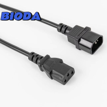 VDE Standard 3 Pin Replacement Power Lead: European Cotton Braided Power Cord for Steam Iron, AC Power Cable & Electric Appliances