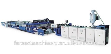 PC Roofing Hollow Sheet Extrusion Machine/Plastic Corrugated Sheet PC Extrusion Line/PC Sunlight Hollow Plate Extruding Line