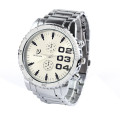 Montre en acier inoxydable Quartz Stainless Watched poignet watchluqixuan