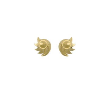 Small Gold Plated Stud Earring