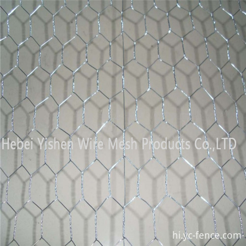 Hexagonal wire netting