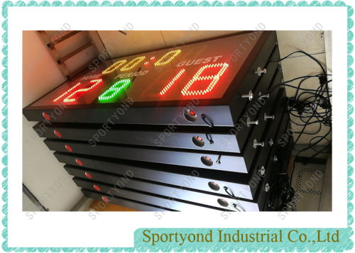 Tableau de bord électronique à LED de football