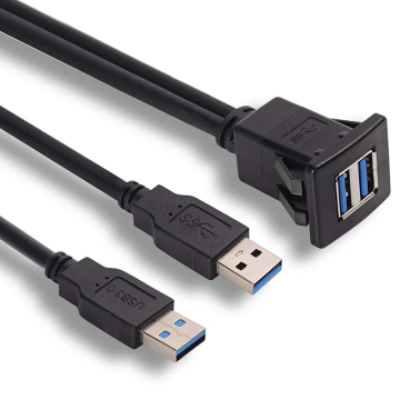 USB-3.0 Male to Female Extension Cable Cord Adapter