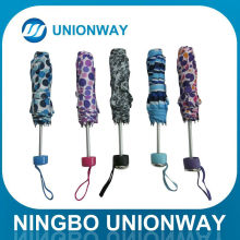 21inch x8k 3 folding umbrella with aluminum frame