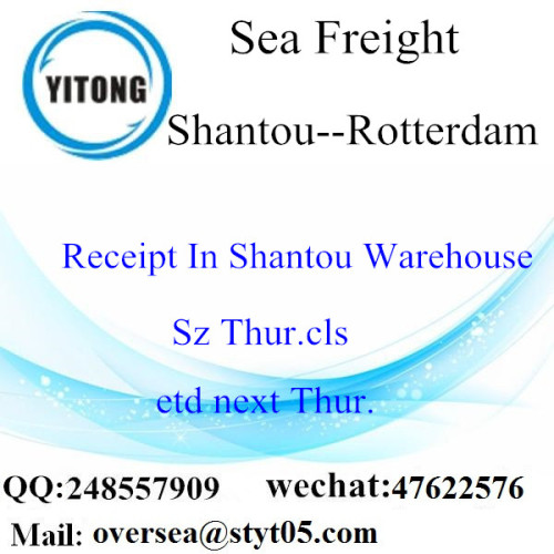 Shantou Port LCL Consolidation naar Rotterdam