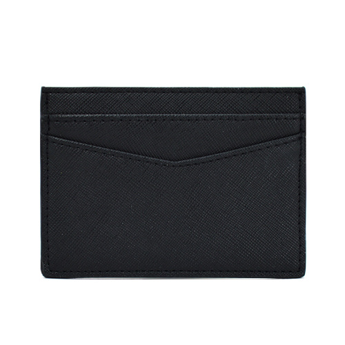 New Arrive Pu Saffiano Leather Business Card Holder