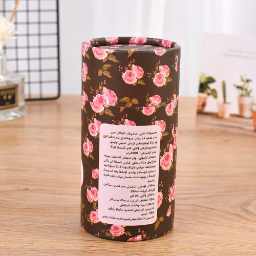 Full Color Custom Print Candle Paper Tube Packaging